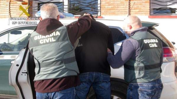 Detenidos en Mazarrón dos atracadores con antecedentes policiales