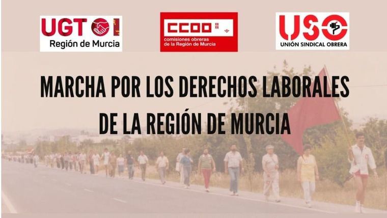 UGT, CCOO y USO organizan una marcha por los derechos laborales