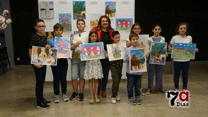 V/F Más de 250 escolares participa en la Pintura Rápida al Aire Libre