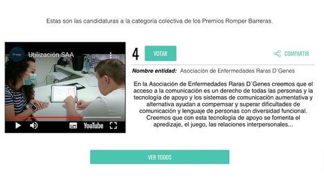 D'Genes opta a los Premios Romper Barreras 2023
