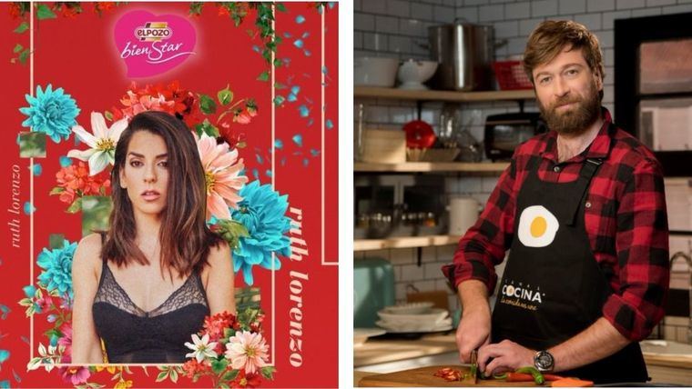 Ruth Lorenzo y el chef Julius, embajadores de ElPozo en Alimentaria