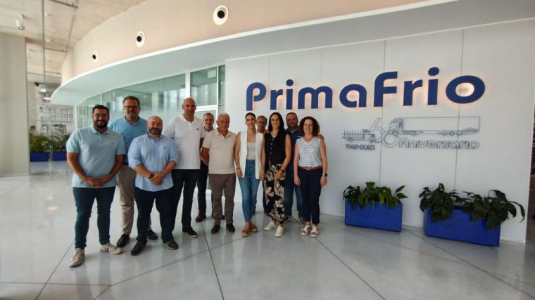 El equipo de Gobierno visita Primafrío