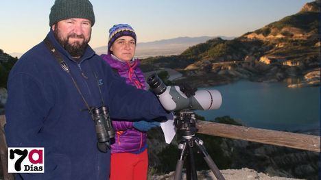 Meles contabiliza las aves acuáticas que invernan en Alhama