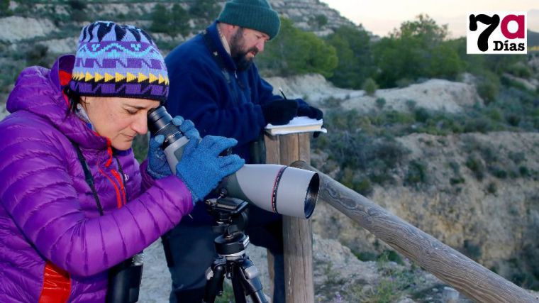 Meles contabiliza las aves acuáticas que invernan en Alhama