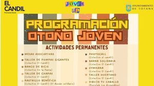 El Candil organiza en Totana las actividades jóvenes