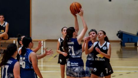 El CB Alhama infantil femenino cae ante CB Bullas (20-62)
