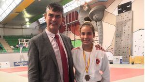 Caroline Houdusse se trae un bronce de la Copa de España A