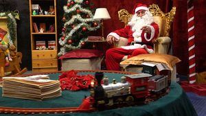 Papá Noel estrena casa en Librilla esta Navidad