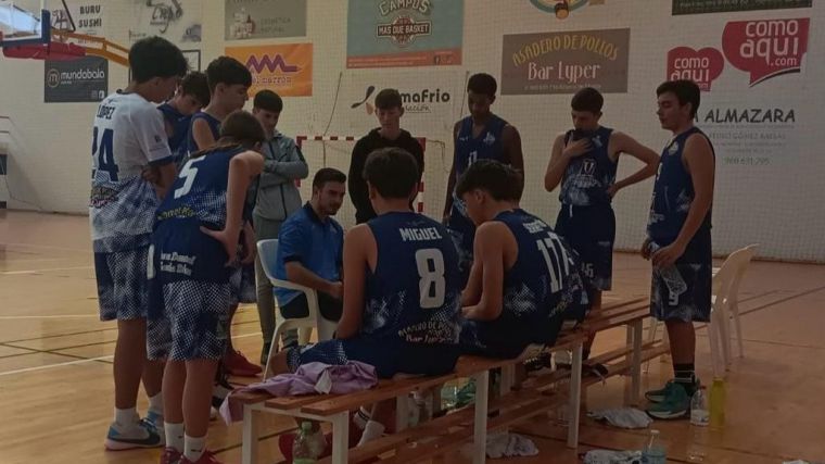 Derrota del cadete masculino ante Santo Ángel (82-27)