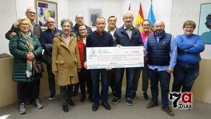 1.545 euros del festival benéfico para la AECC de Alhama de Murcia