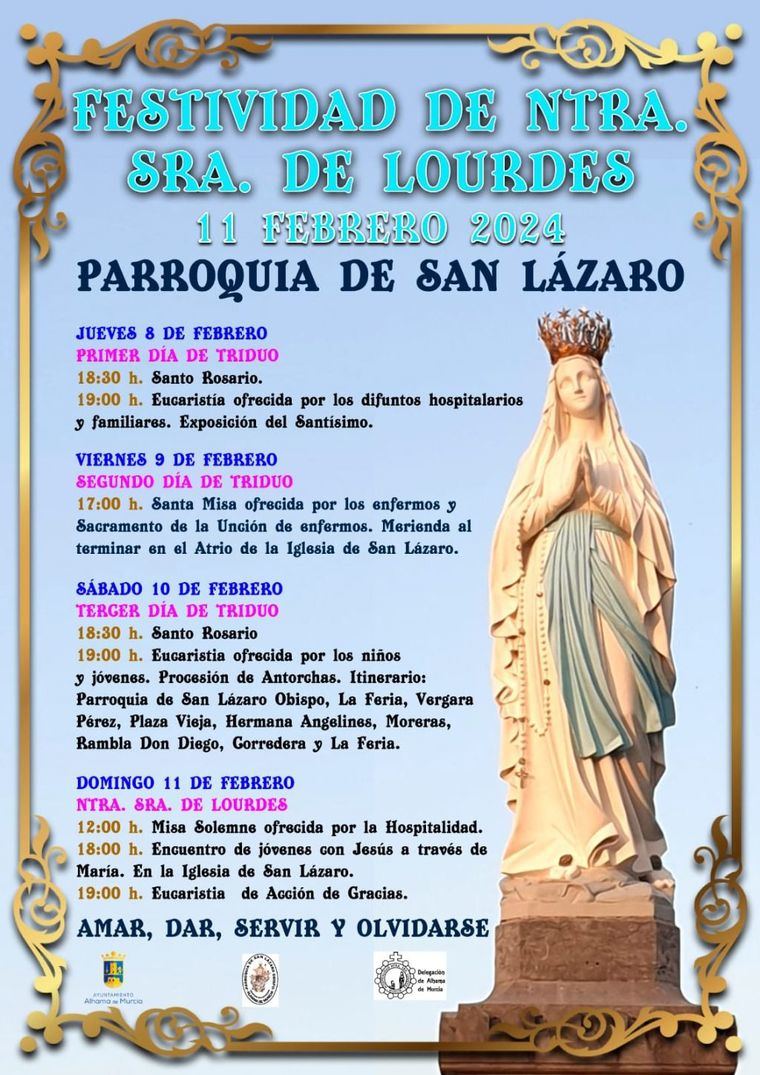 La Hospitalidad de Lourdes presenta los actos de su festividad