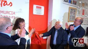 Cristina Narbona visita Alhama para inaugurar la Casa del Pueblo