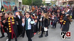Los niños del Antonio Machado abren su colegio a Harry Potter
