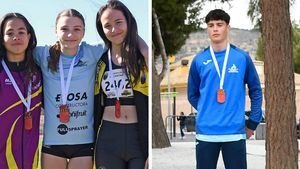 Dos deportistas del Club Atletismo Alhama, campeones regionales