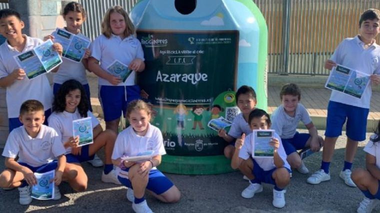 El Colegio Azaraque gana la campaña 'Peque Recicladores'