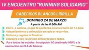 Los runners solidarios vuelven a Librilla el 24 de marzo