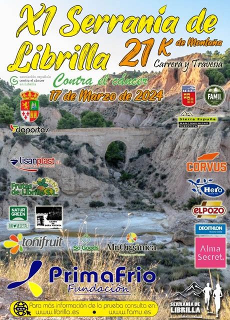 La Serranía de Librilla, cita obligada del Trail la próxima semana