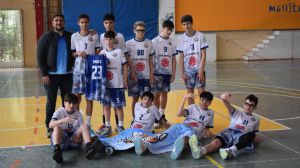 Victoria del infantil CB Alhama ante Maristas (66-83)