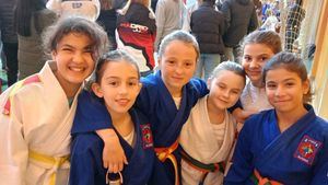 Los judokas alhameños vuelven con 10 oros de Albacete y El Altet