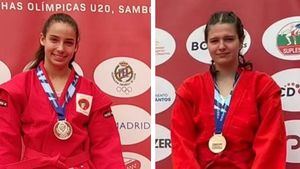 Las alhameñas Caroline Houdusse y Belén Ortiz medallistas en Madrid