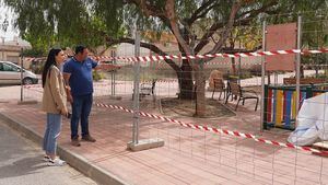 Comienzan las obras de mejora en los jardines de Alhama de Murcia
