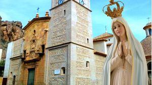 La imagen peregrina de la Virgen de Fátima visitará Alhama