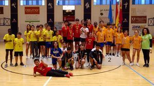 El Sierra Espuña oro en balonmano en las Olimpiadas Escolares