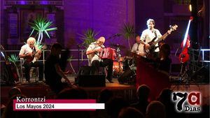Alhama acoge a la música tradicional vasca de Korrontzi