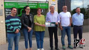 El Ayuntamiento dona a la AECC 1.500 € de la Serranía de Librilla