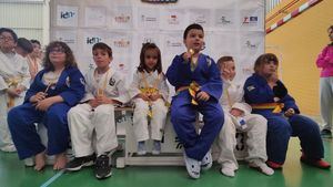 Lluvia de medallas para los judokas alhameños en la Golden League
