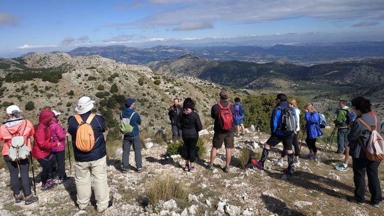 Ruta por Sierra Espuña organizada en la pasada edición