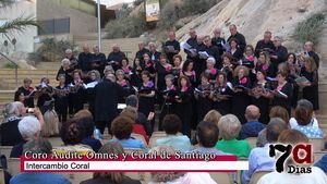 El jardín de Los Baños acoge a los coros de Alhama y Totana