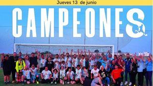 Pasacalles del equipo inclusivo campeón de la Liga Súper Fútbol 8