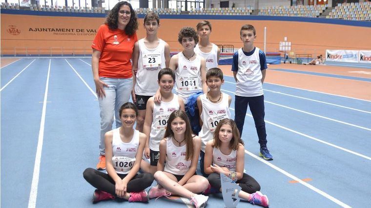 Alhama contribuye al éxito de la Selección Murciana de Atletismo