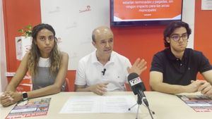 PSOE: Las obras de La Cubana y la Plaza de la Constitución estarían terminadas y pagadas