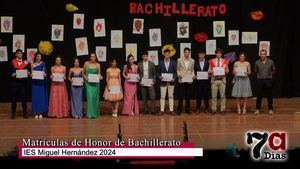 El IES Miguel Hernández anima a sus graduados en Bachillerato a seguir luchando por sus metas
