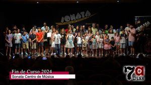 Los alumnos de Sonata llenan de melodías la Casa de la Cultura