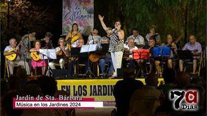 La música de la Edad de Oro y Los Zalameros, en el Jardín de Sta. Bárbara