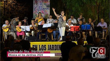 La música de la Edad de Oro y Los Zalameros, en el Jardín de Sta. Bárbara