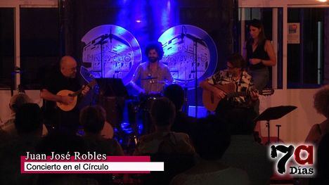 Concierto íntimo de Juan José Robles en El Círculo de Alhama