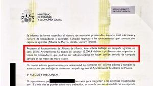 PSOE: La alcaldesa deja a 12 personas en paro al devolver 52.000 euros