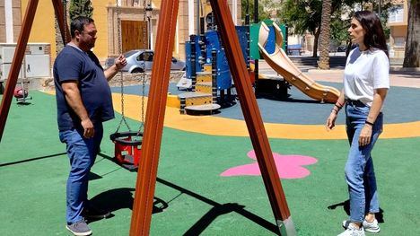 Alhama mejora parques y jardines con sombraje y más infraestructuras