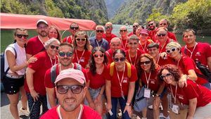 El Villa de Alhama viaja al Cañón Matka con los grupos del Festival