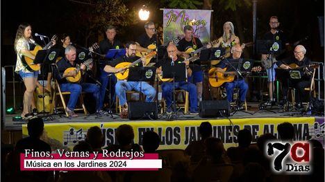 Acaba Música en los Jardines con Finos, Vernas y Rodrejos y la Cuadrilla de El Berro