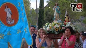 Gebas abre sus fiestas con la Procesión de la Purísima Concepción