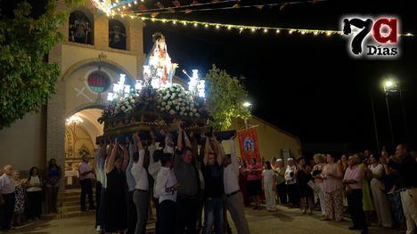 Solemne procesión de la Virgen de los Dolores por su pedanía