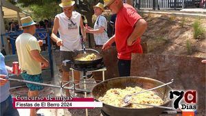 Las migas siguen siendo el plato fuerte de las Fiestas de El Berro