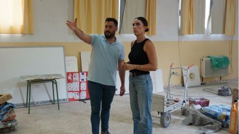 Obras de mejora en los centros escolares para iniciar el nuevo curso