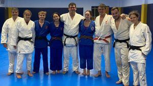 Los judokas alhamenos retoman la actividad con gran intensidad