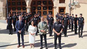 Aspirantes a policías locales de Alhama finalizan su formación